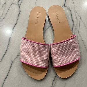 Talbots Pink Slide Sandals